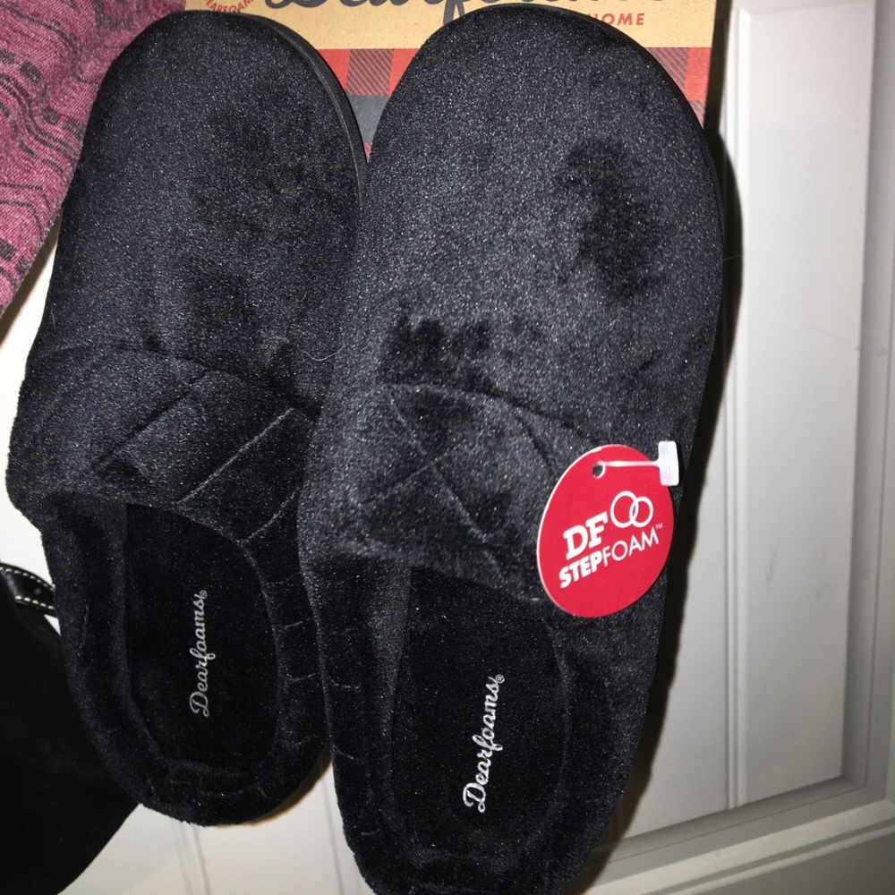 DEARFOAM NWT Foam House Slippers NEVER WORN